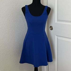 Divided by H&M blue skater dress (size 4)